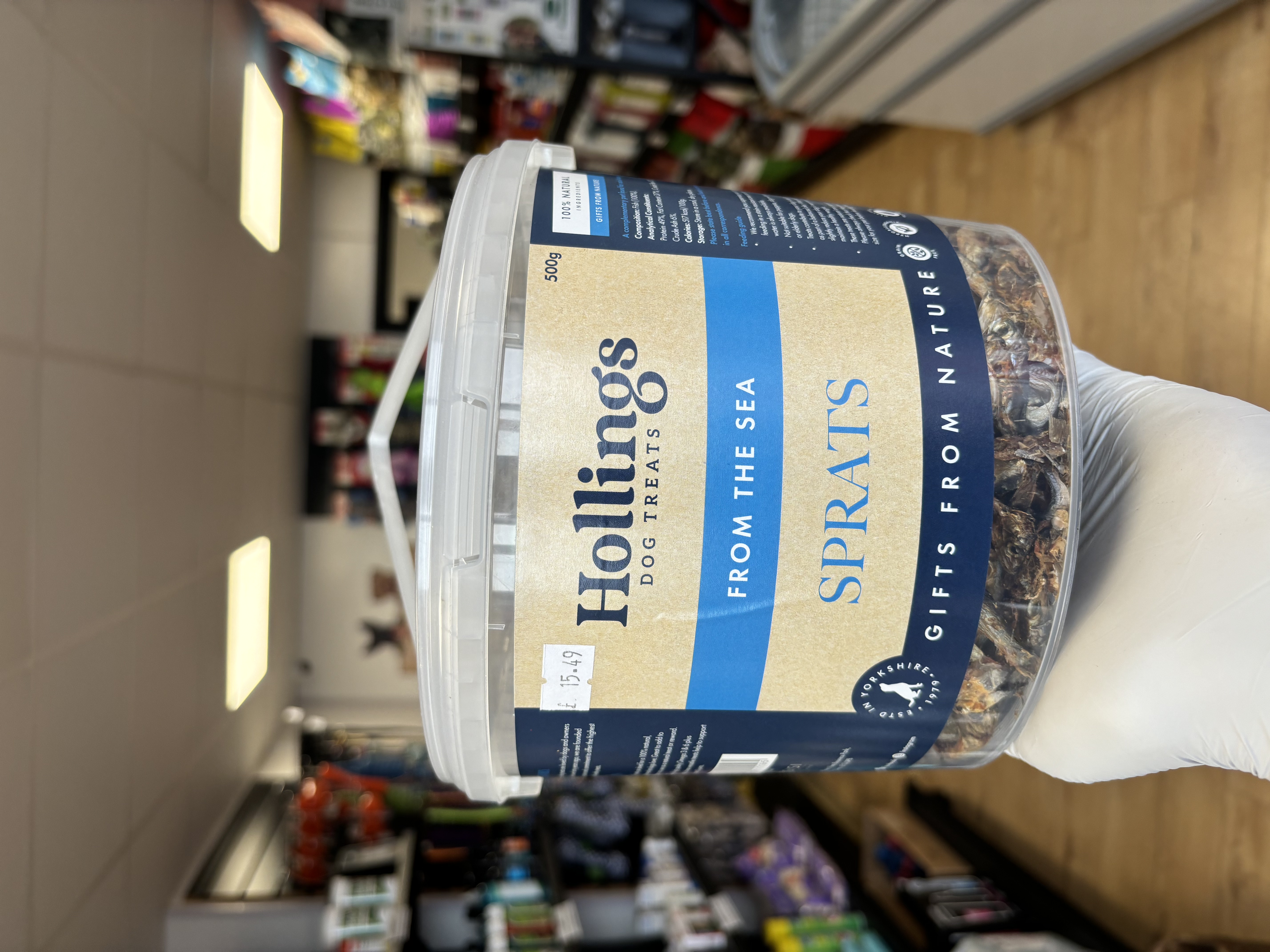 Hollings Dried Sprats 500g