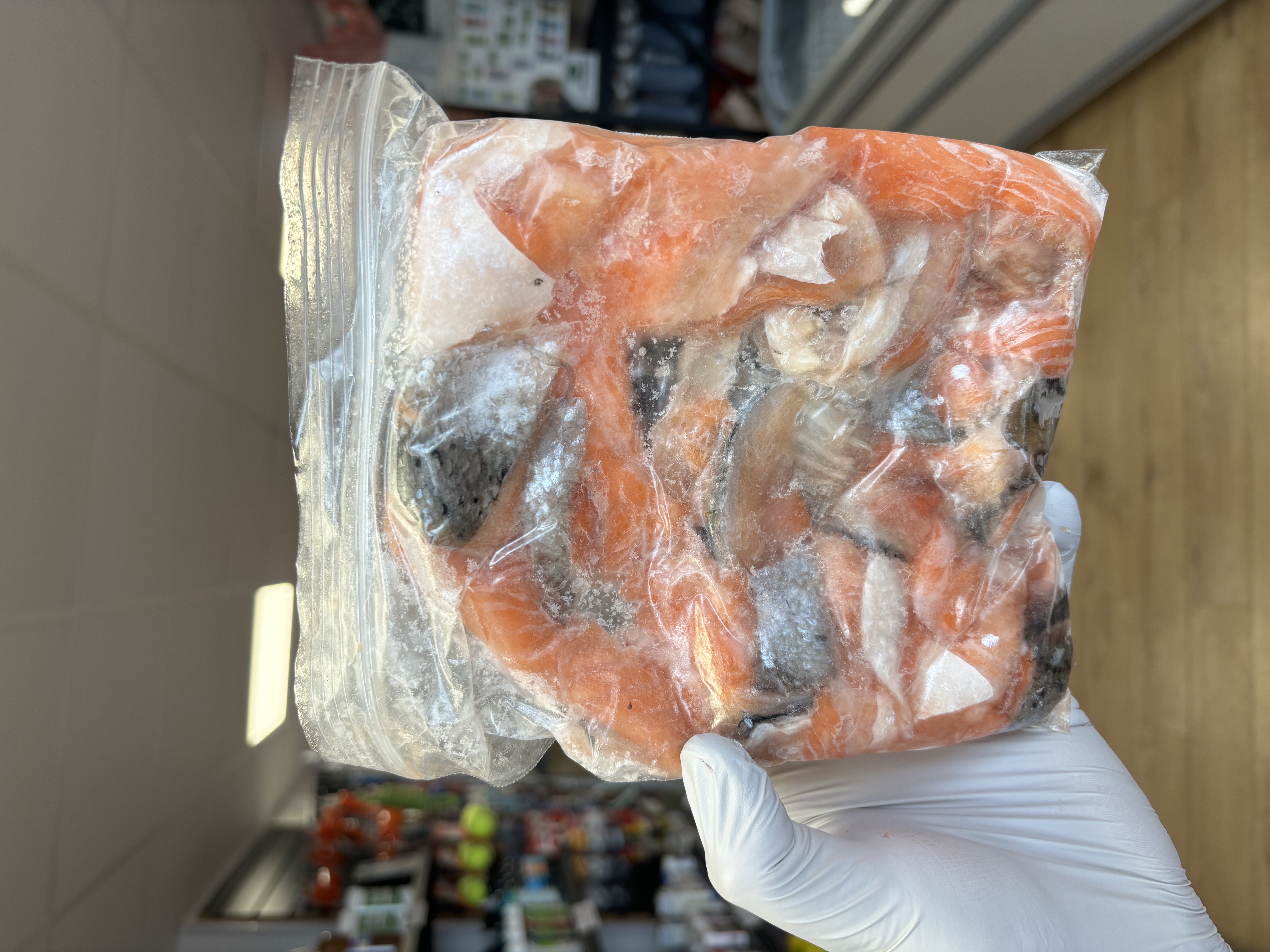 Top Raw Leeds Salmon Strips 