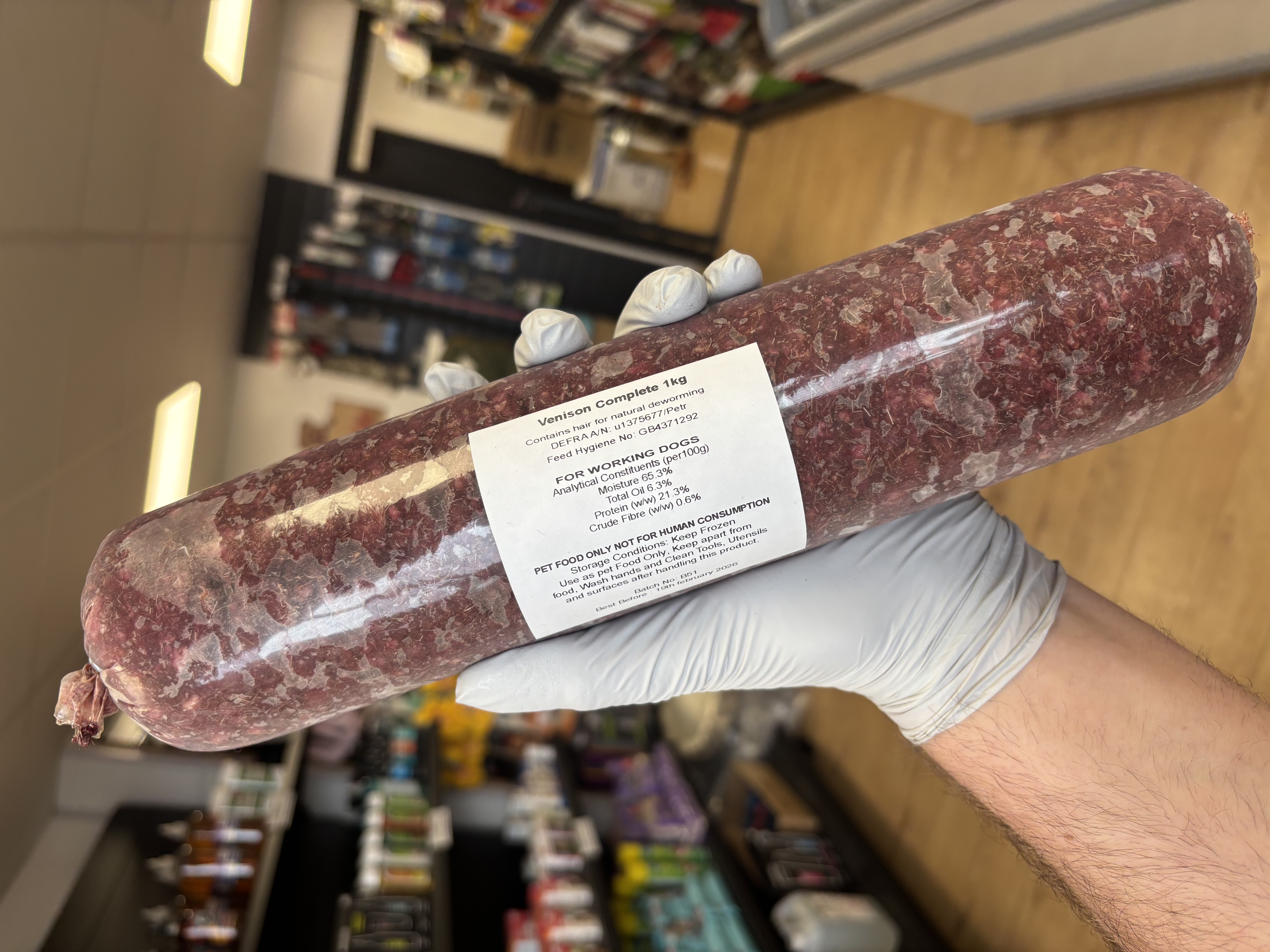 Top Raw Leeds Venison 