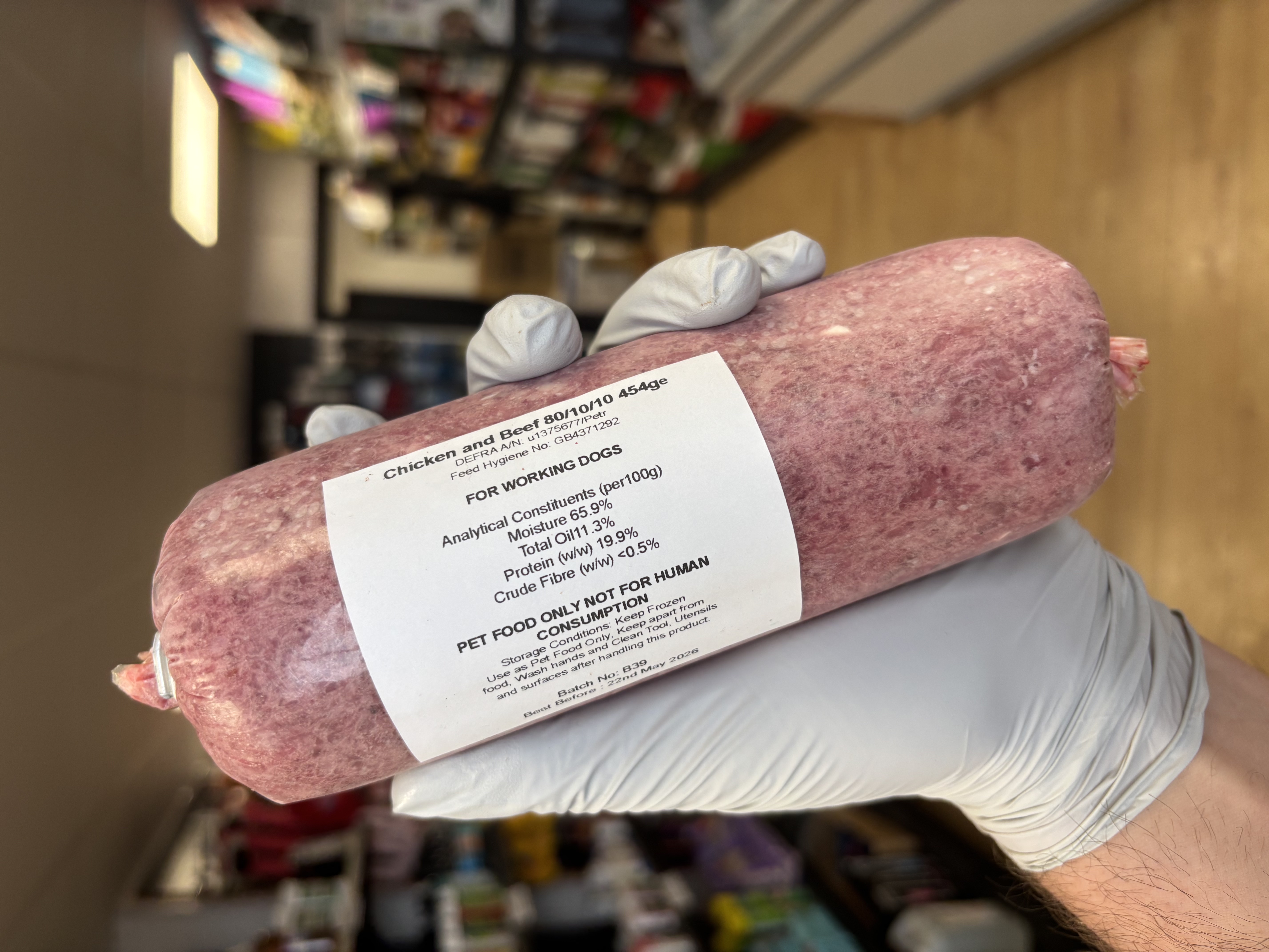 Top Raw Leeds Chicken & Beef 