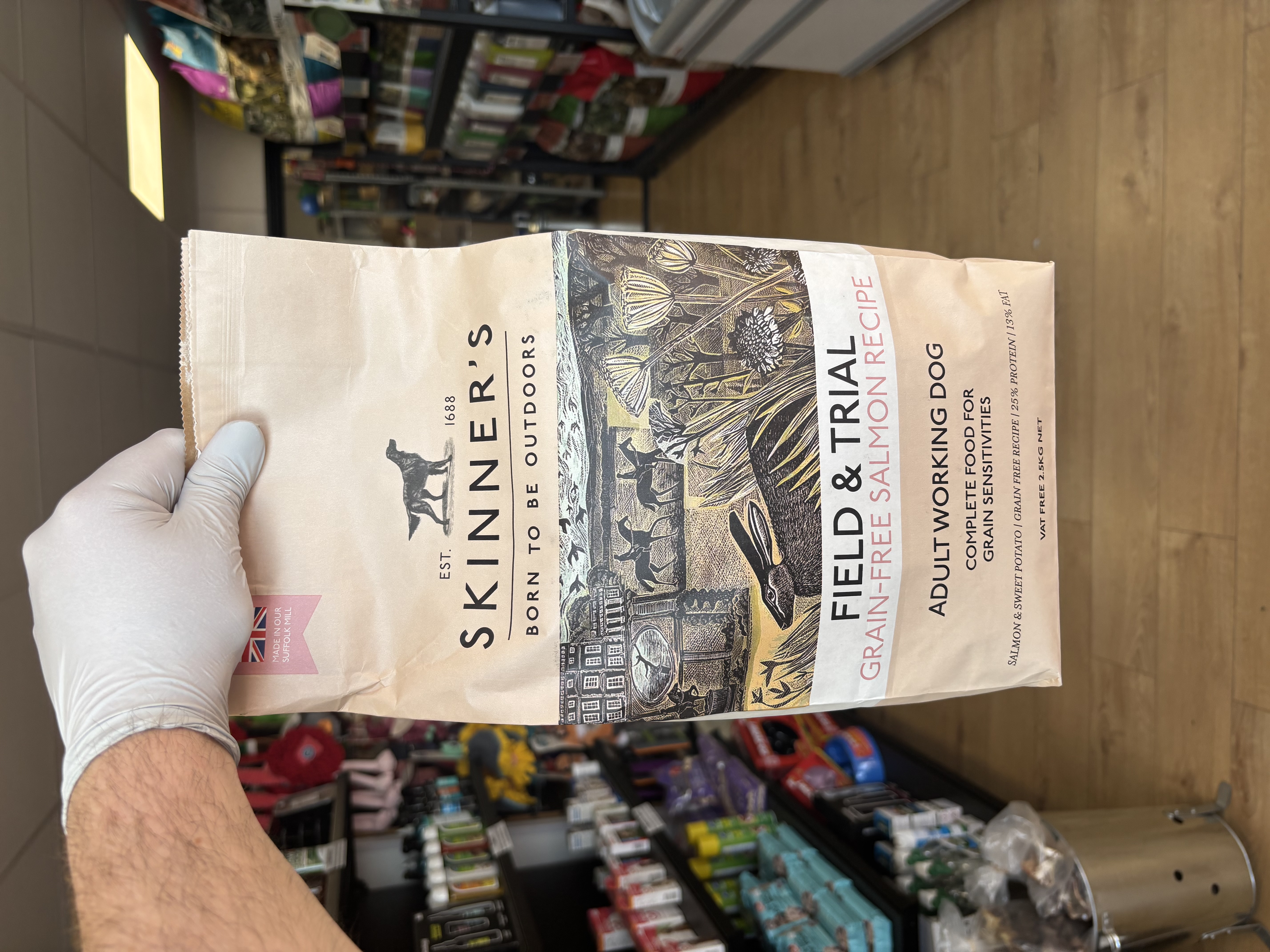 Skinners Grain Free Salmon & Rice 