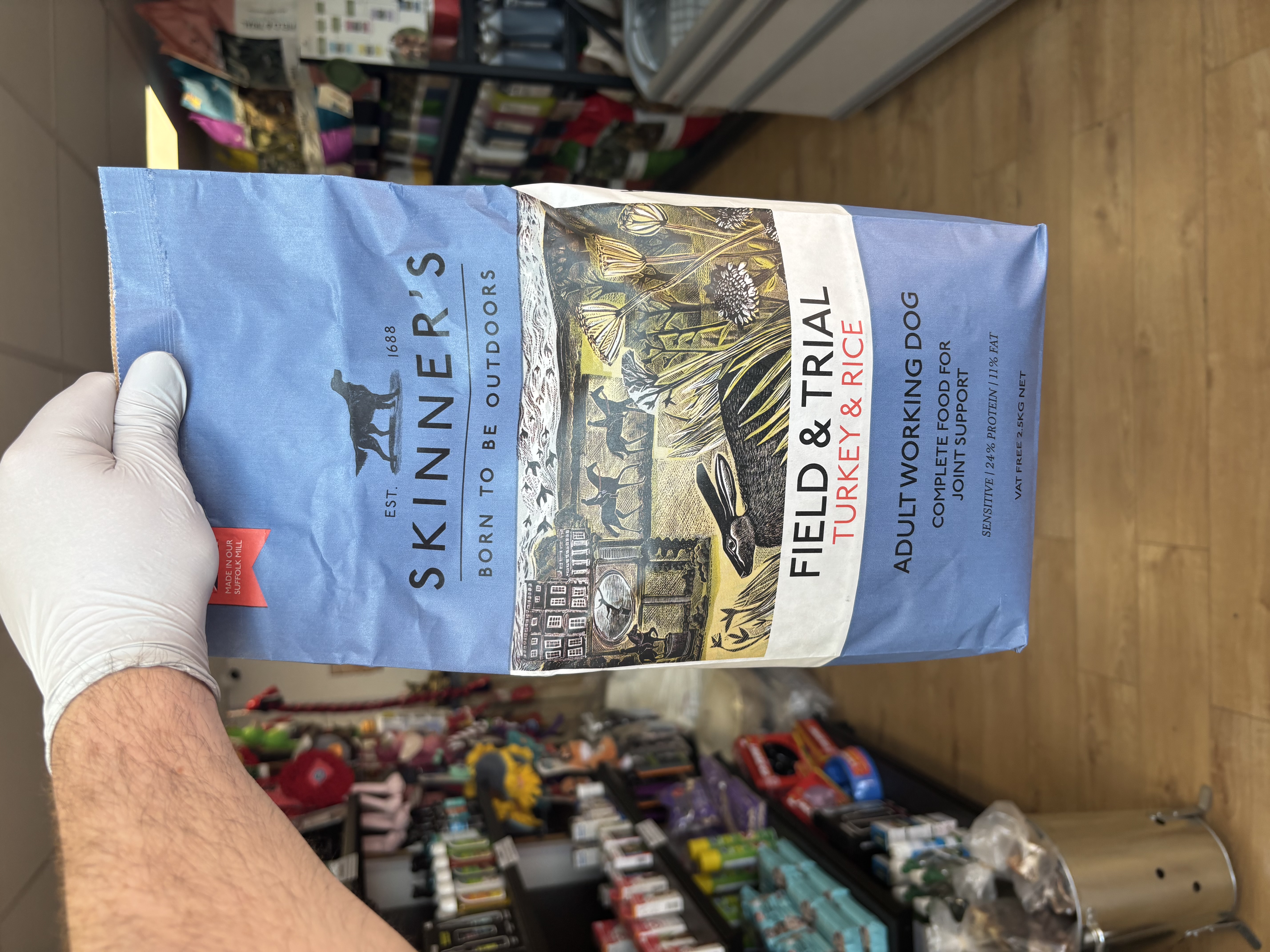 Skinners Turkey & Rice 