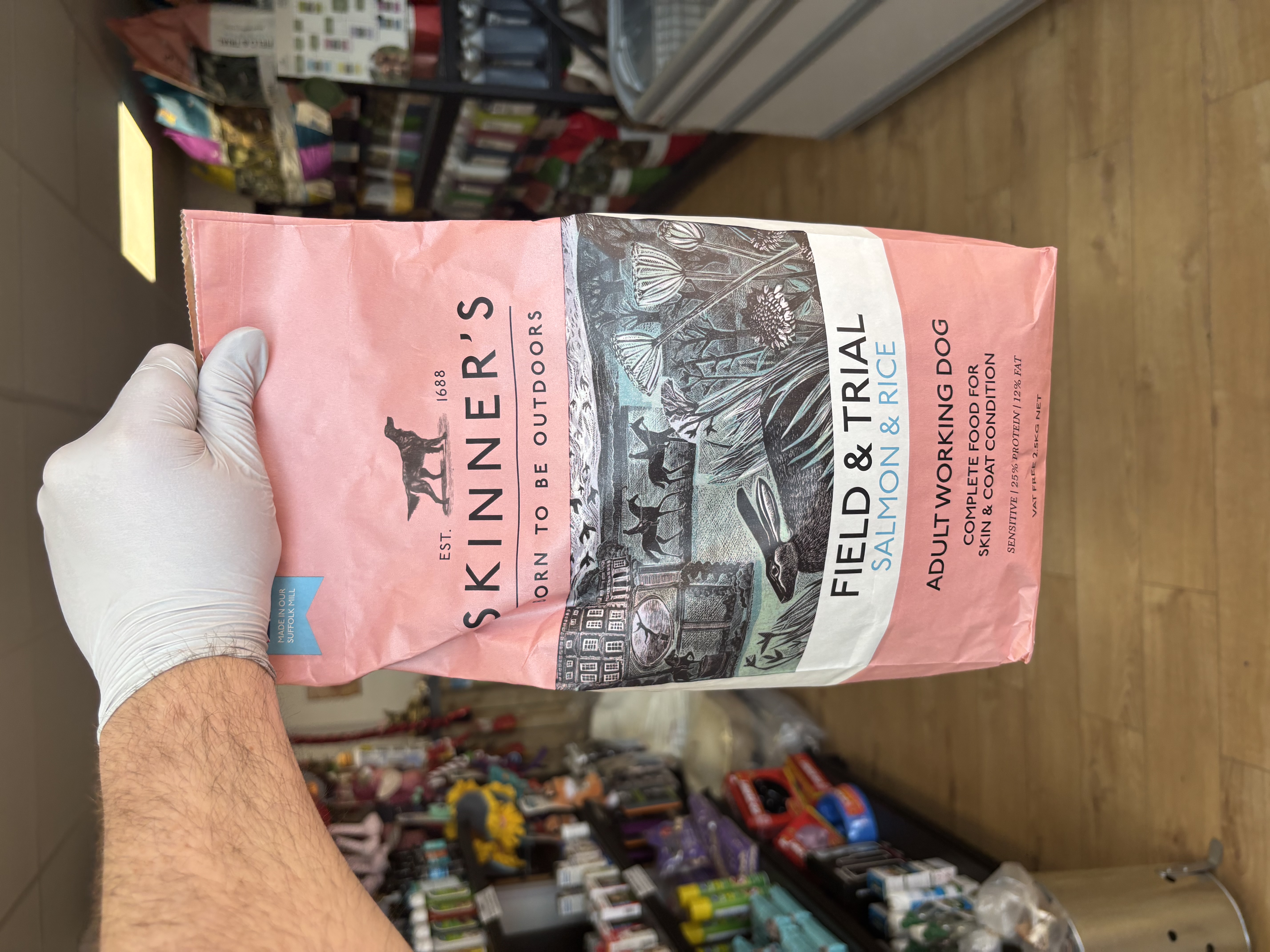 Skinners Salmon & Rice 