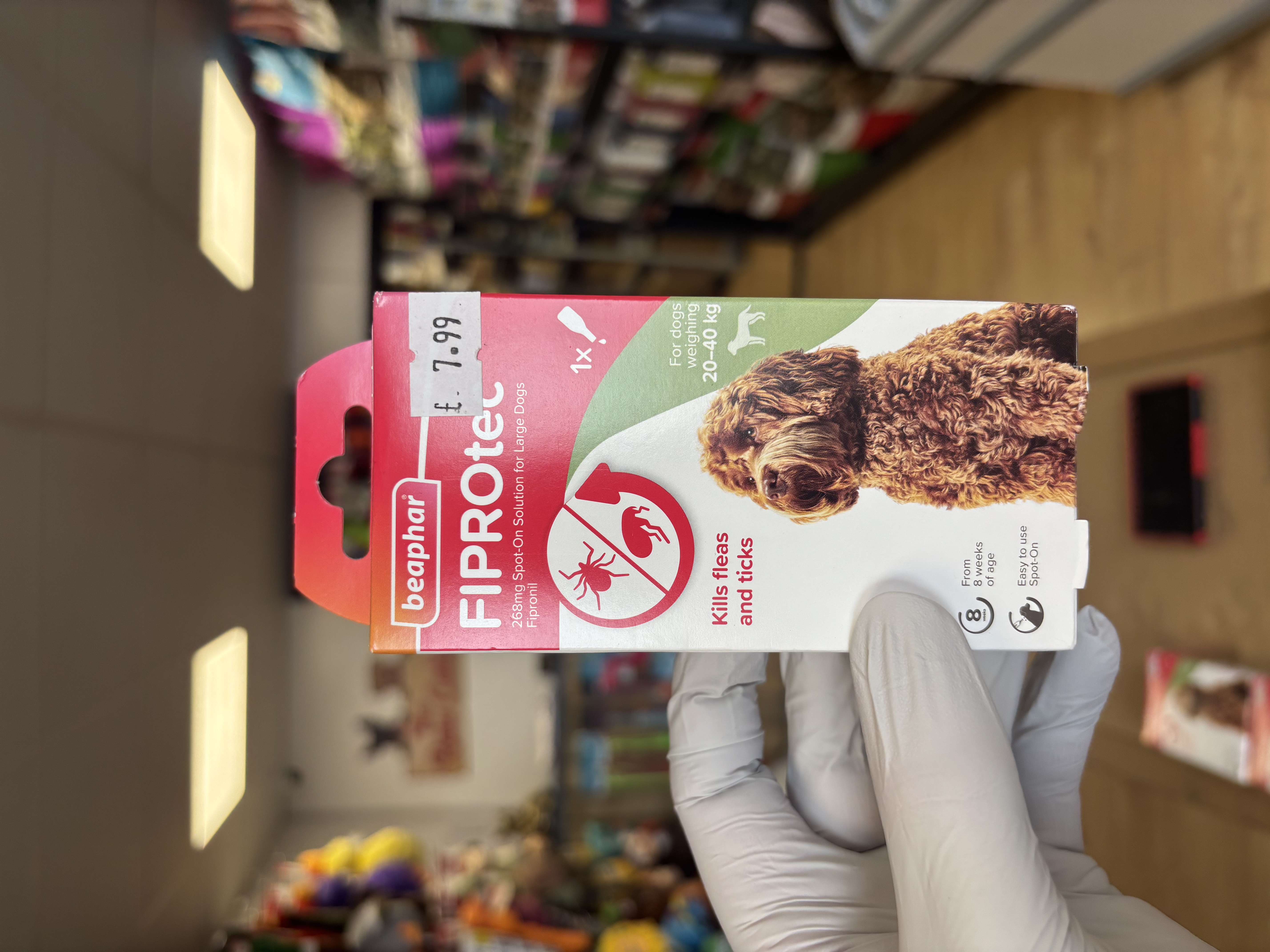 Beaphar FIPROtec® Flea & Tick Spot-on For Large Dogs | 20-40kg 