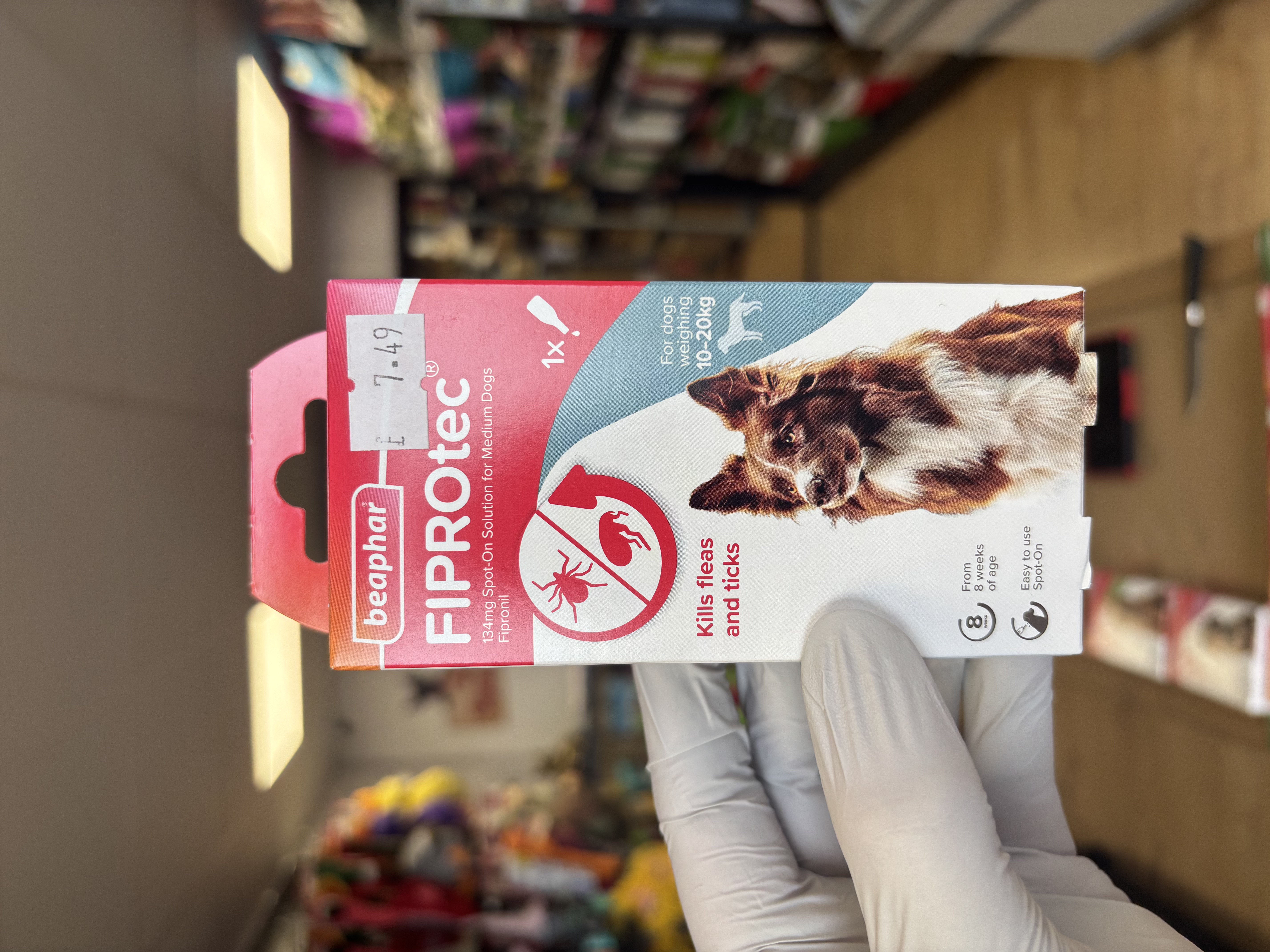 Beaphar FIPROtec® Flea & Tick Spot-on For Medium Dogs | 10-20kg 