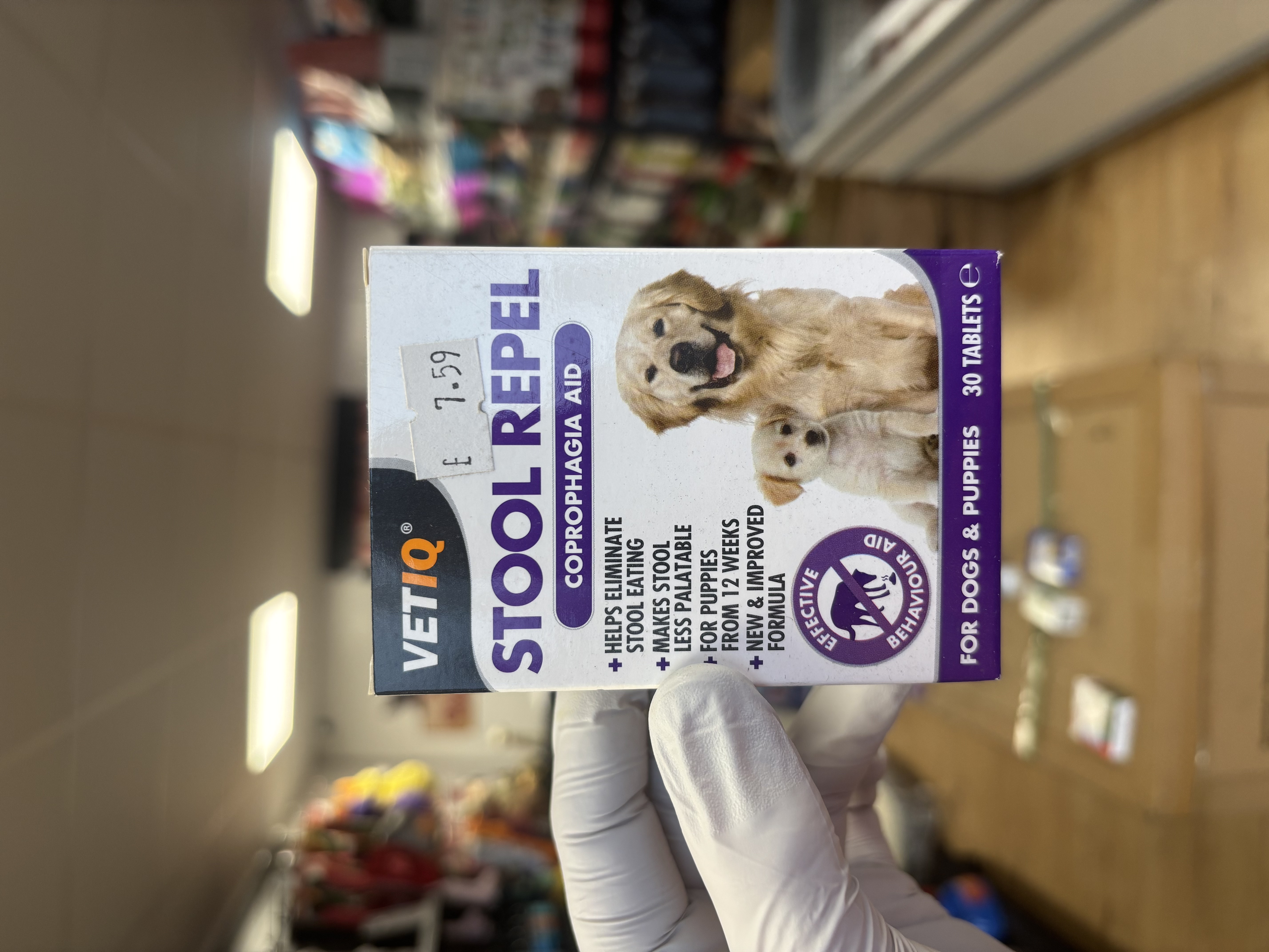 VetIQ Stool Repel Tablets for Dogs