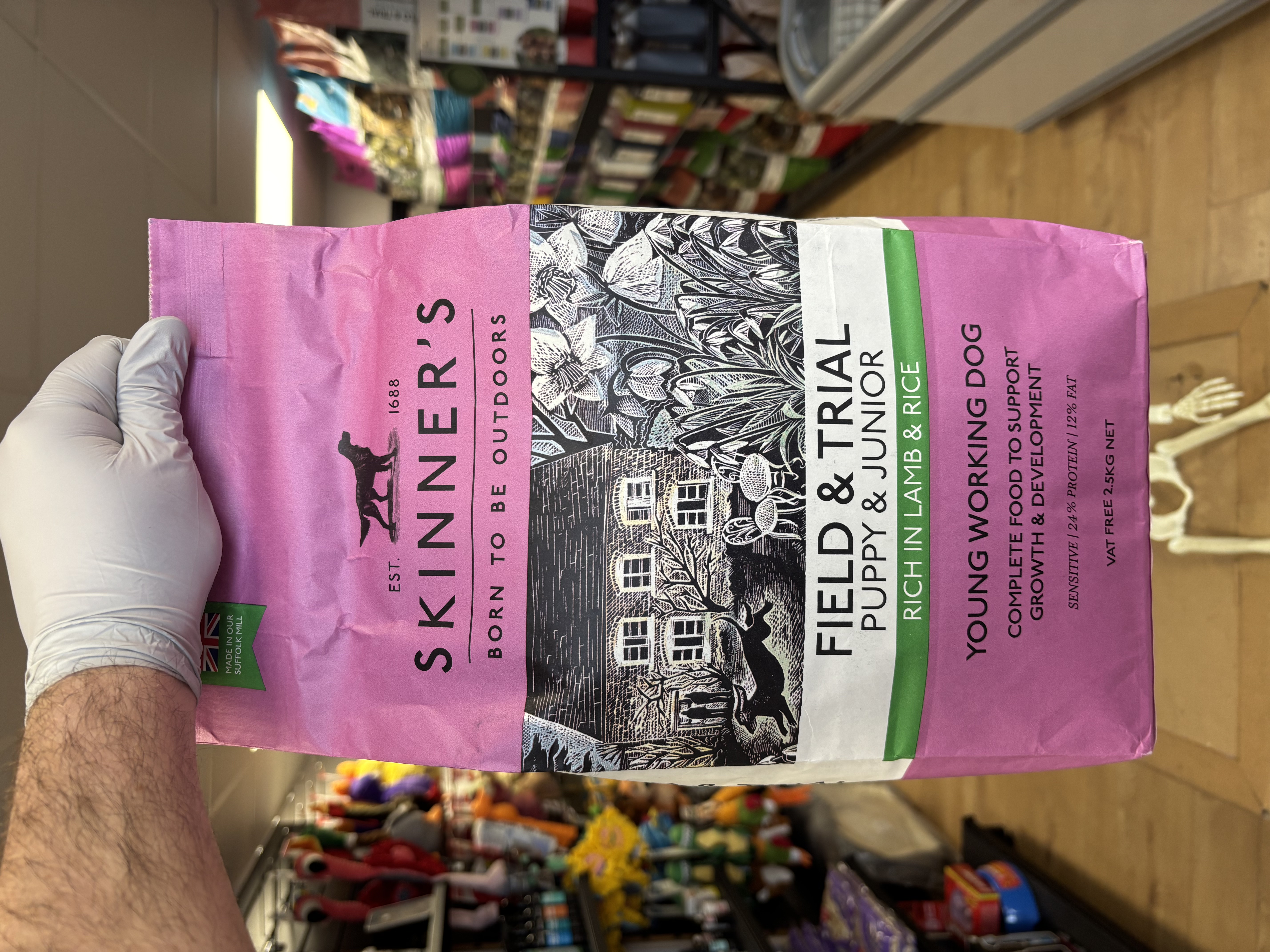 Skinners Puppy Lamb & Rice 