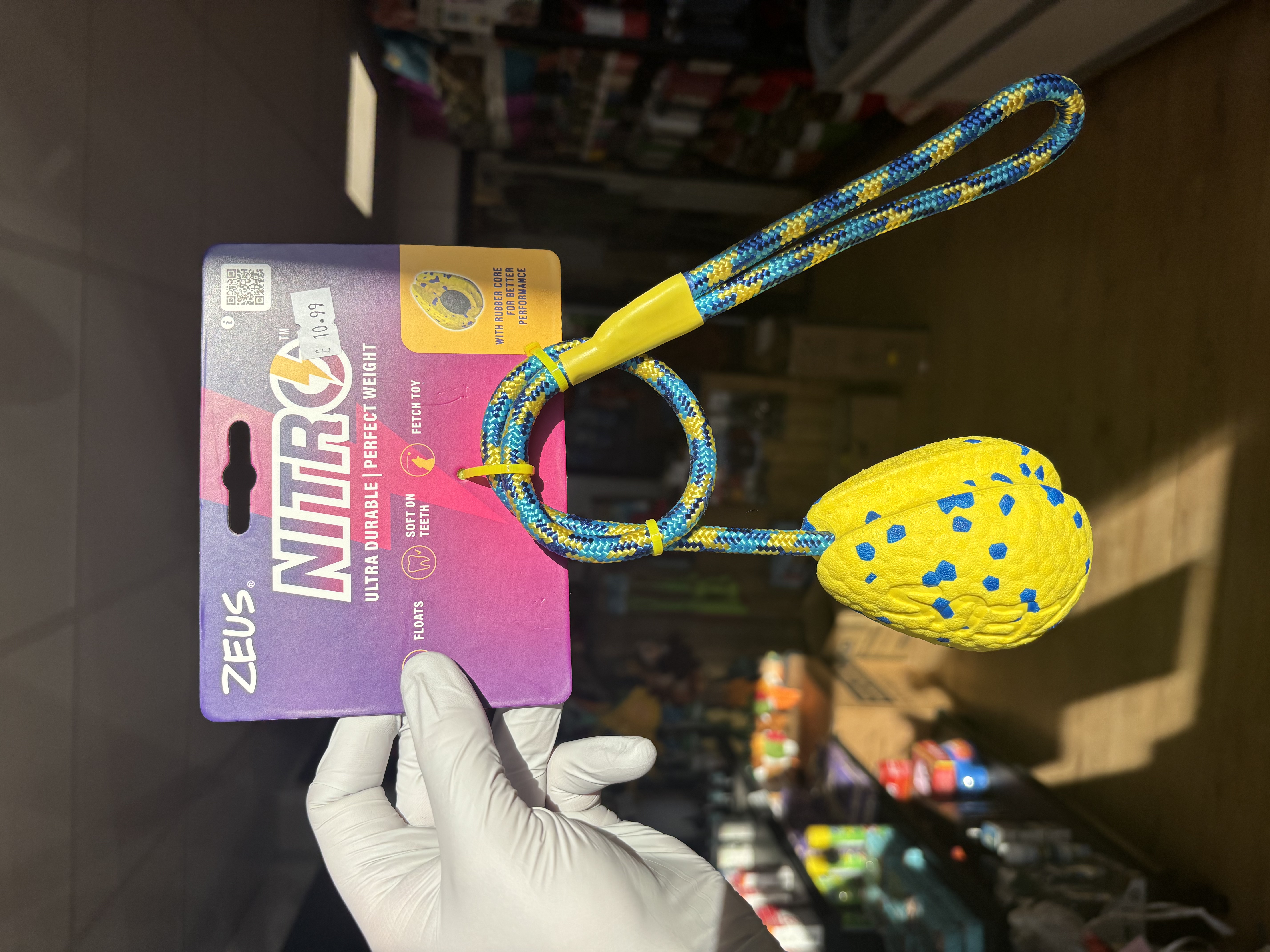 Zeus NITRO Ultra Durable Weighted Slinger with Rope