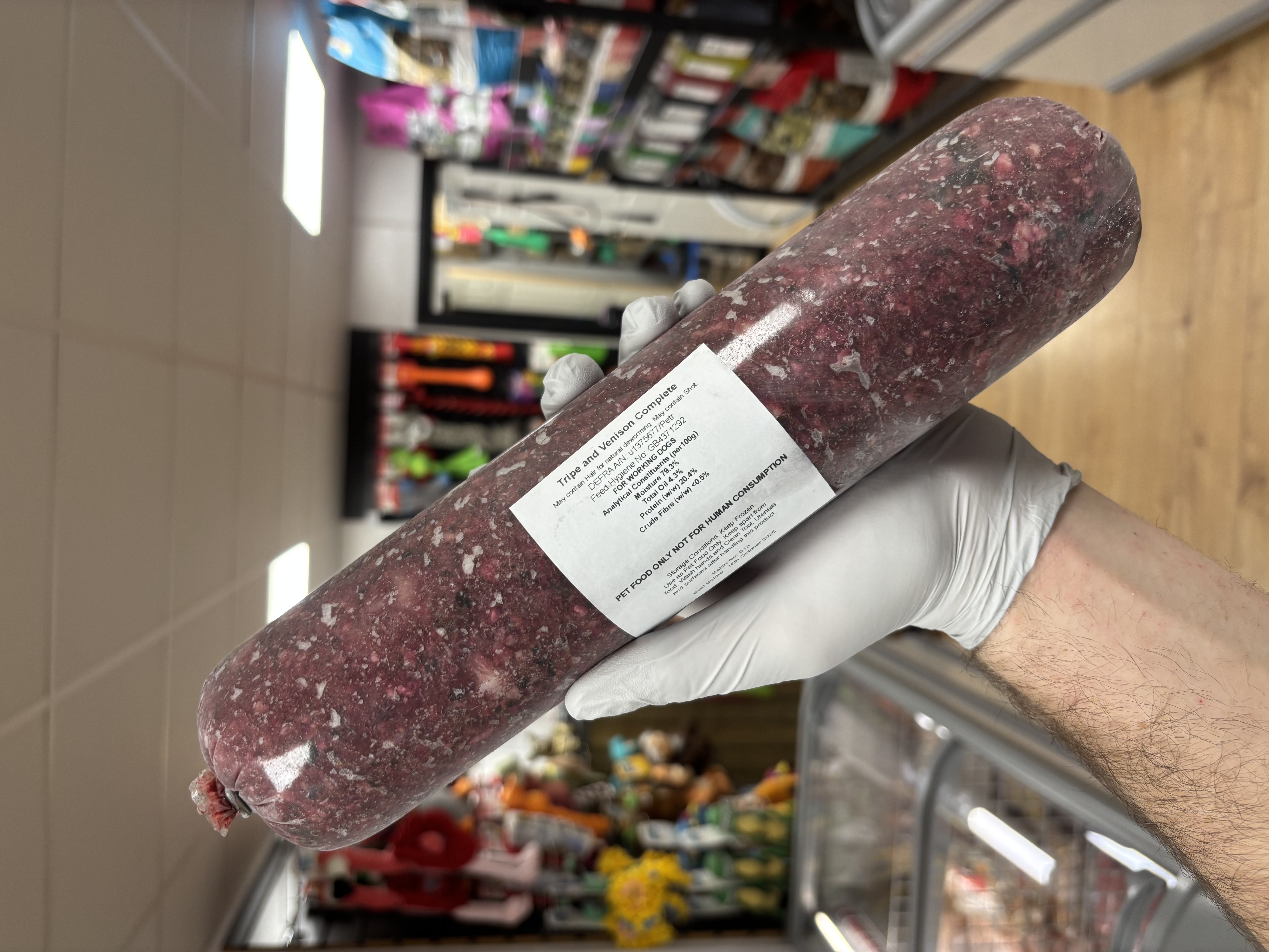 Top Raw Leeds Tripe & Venison 