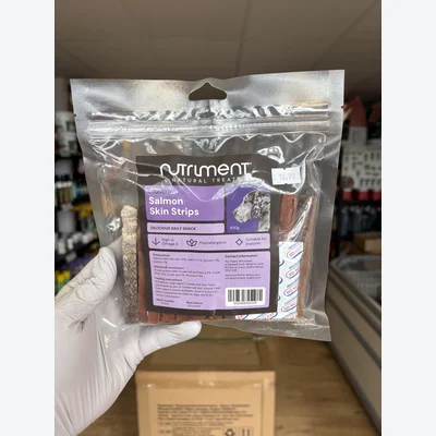 Nutriment Salmon Skin Strips 300g 