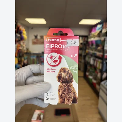 Beaphar FIPROtec® Flea & Tick Spot-on For Large Dogs | 20-40kg 